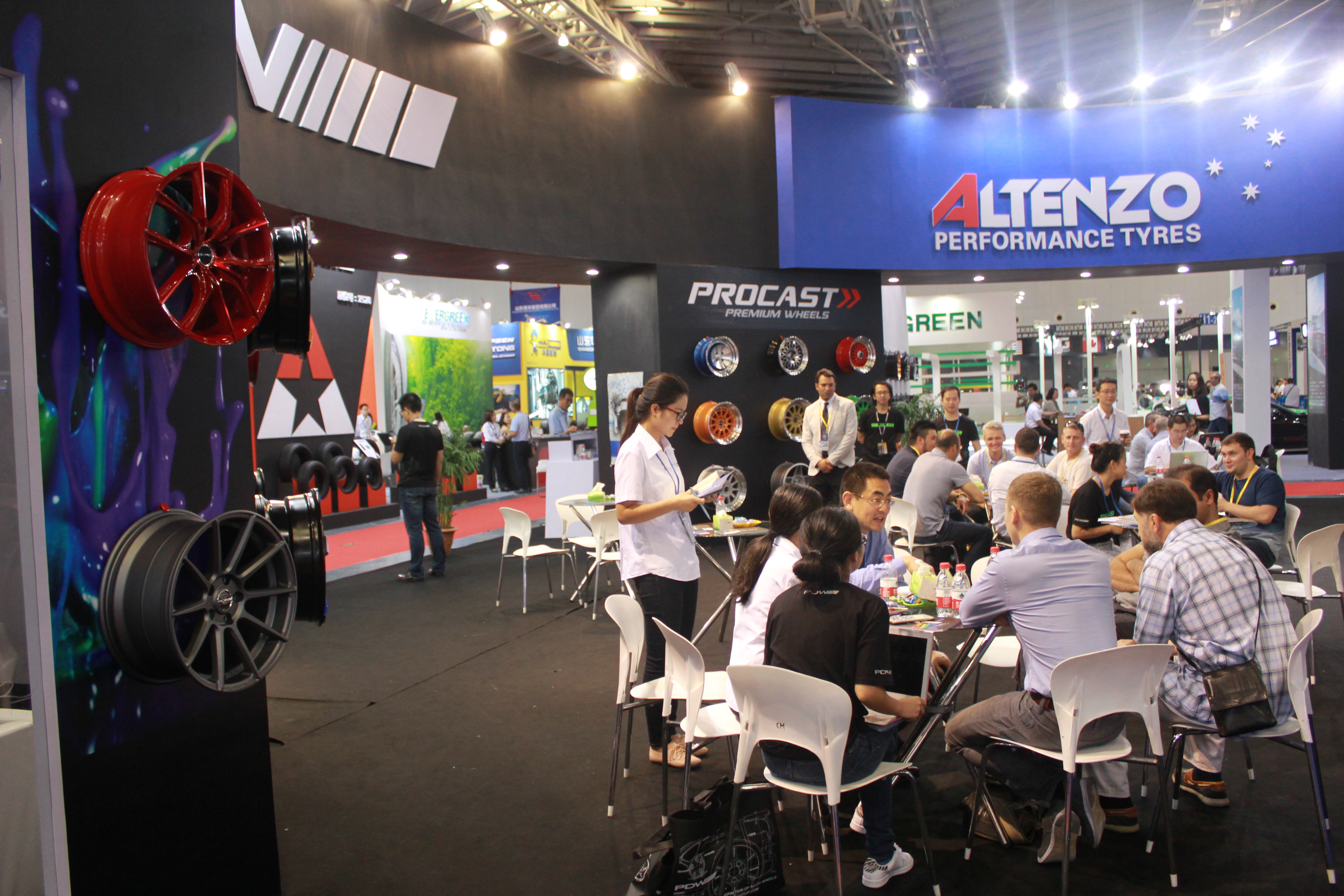 China International Tire Expo 2016 - Wheel Booth